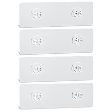 Shower Caddy Replacement Stickers, No Drilling Transparent Adhesive Strips fo...