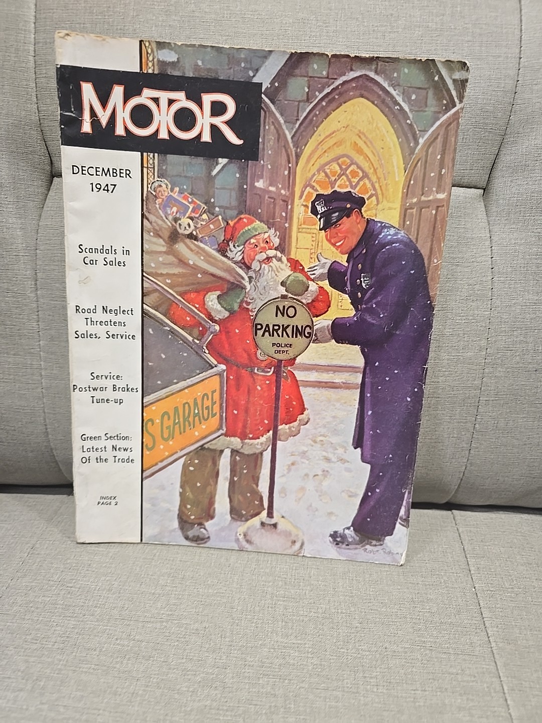 Vintage MOTOR Pulp Magazine December 1947
