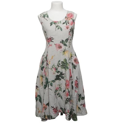 Blueberry, Kleid, Größe: XS, Weiß/Mehrfarbig, Leinen, Blumen, Damen #6DU