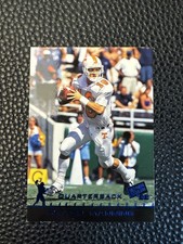 1998 Press Pass Peyton Manning Blue parrallel Rookie Card#50. rookie card picture