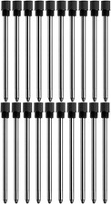 PASISIBICK 2.75'' Black Ink 1 Count (Pack of 20), 2.75 in Refills 