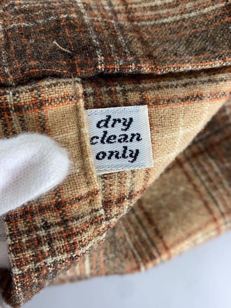 Pendleton S Wool Check Jacket Brown Tailored Used - image 4