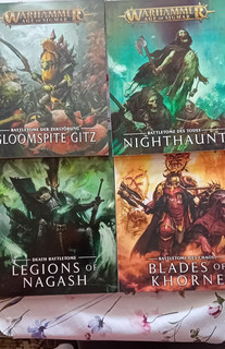 Warhammer Age of Sigmar Battletome verschiedene 4 Bücher