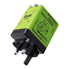 GaN Charger Scalable 20W Max Fast Charger Module With Type C  USB Ports Green