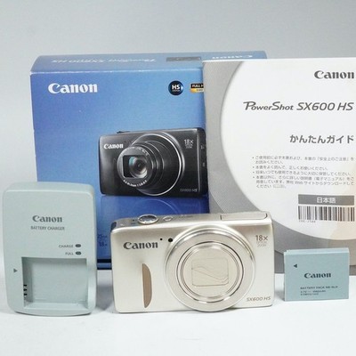 Canon PowerShot SX600 HS 16.0MP Digital Camera - Black for sale