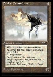 Soldevi Steam Beast (Purple Sun) 178 Common Alliances MTG