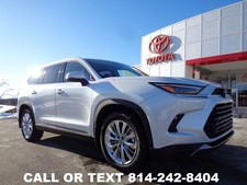 2026 Toyota Highlander Call or Text Scott Long @ 814-242-8404