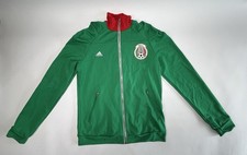 Adidas Mexico National Futbol Soccer Team Full-Zip Track Jacket Medium M Green