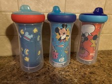 The First Years Disney Mickey Mouse Kids Insulated Sippy Cups - Dishwasher S...