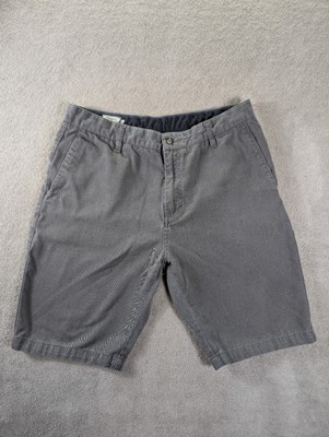 Volcom Shorts Mens Size 33 Gray Chino Shorts
