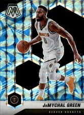 2020-21 Panini Mosaic #122 JaMychal Green Mosaic Reactive Blue