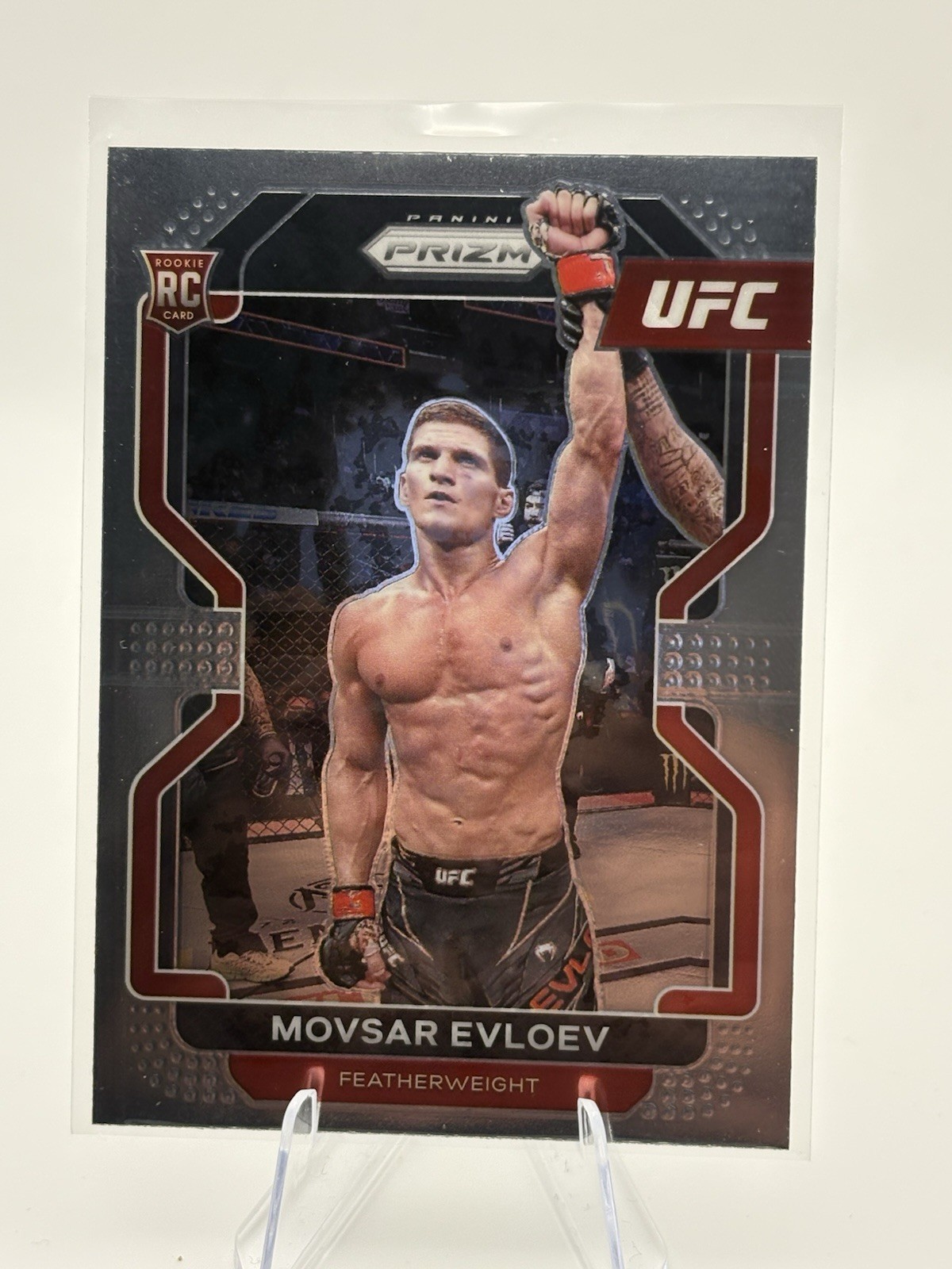 2022 Panini Prizm UFC Movsar Evloev RC #130 Rookie Card