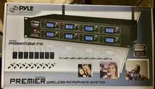 Pyle Pro PDWM8275 8ch UHF Wireless Headset & Lav Wireless System  Sealed
