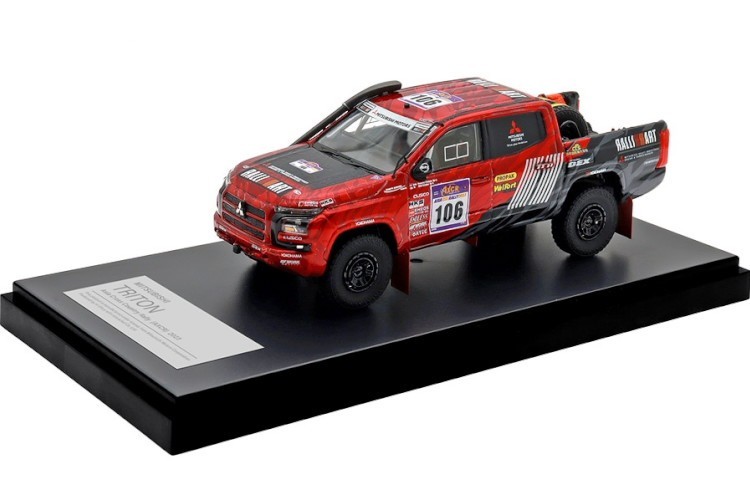 Hi-Story 1:43 Mitsubishi Triton Asia Cross Country Rally 2023 #106 HS471B
