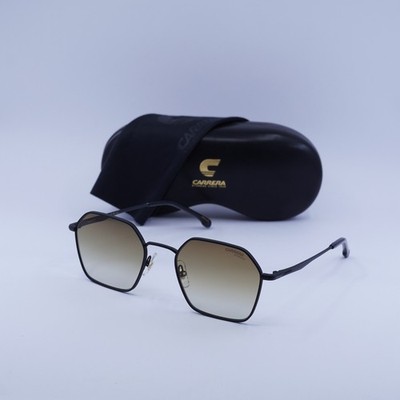 New Carrera CARRERA 334/S 0003 86 Matte Black/Brown Green Gradient AR 52-21-1...