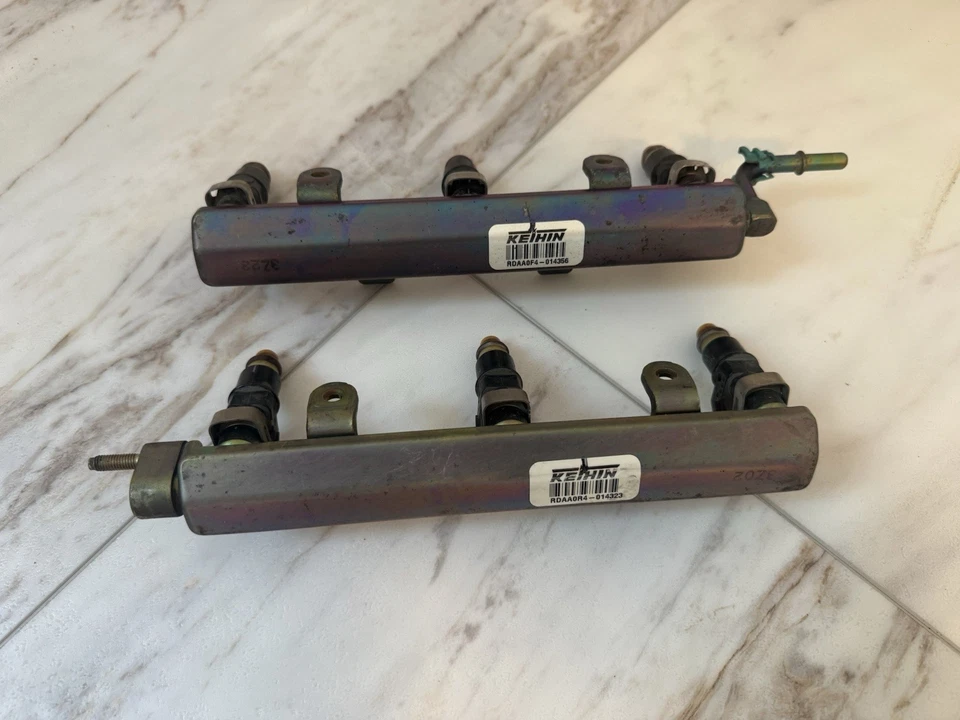 Inyectores Acura TL 2004-2008/rieles de combustible delanteros/traseros RDAA0F4-014356 RDAA0R4-014323 Foto 2 de 4