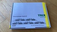 Trix 15281, OVP, 10-teiliges Wagen-Set Stahlb...