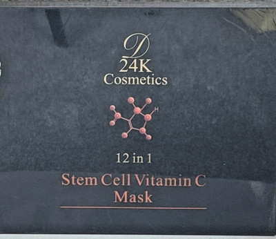 NEW D 24K 12 in 1 Stem Cell Vitamin C Masks 12 SEALED
