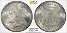 1878 7/8TF Strong • Morgan Silver Dollar • PCGS MS62 • $1 • Gold Shield