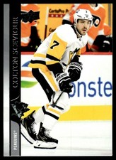 2020-21 UPPER DECK HOCKEY CARD COLTON SCEVIOUR #612 PITTSBURGH PENGUINS 5681