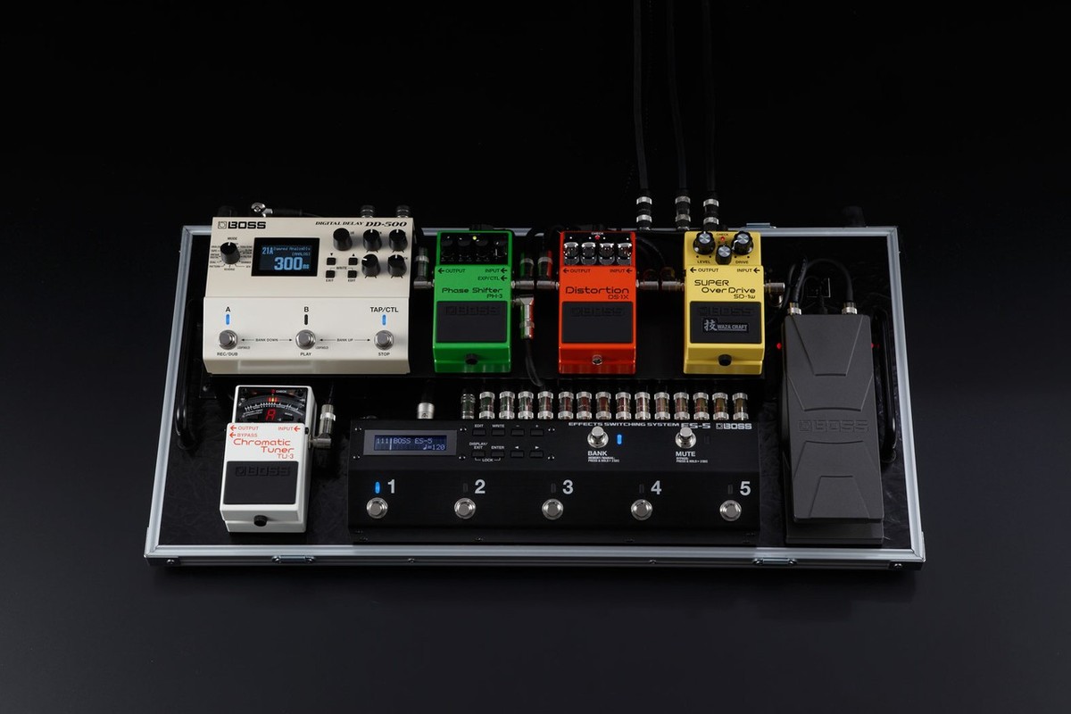 ギター BOSS ES-5 Effect Switching System Boss ES-5 Effects Switching – Motor City Guitar