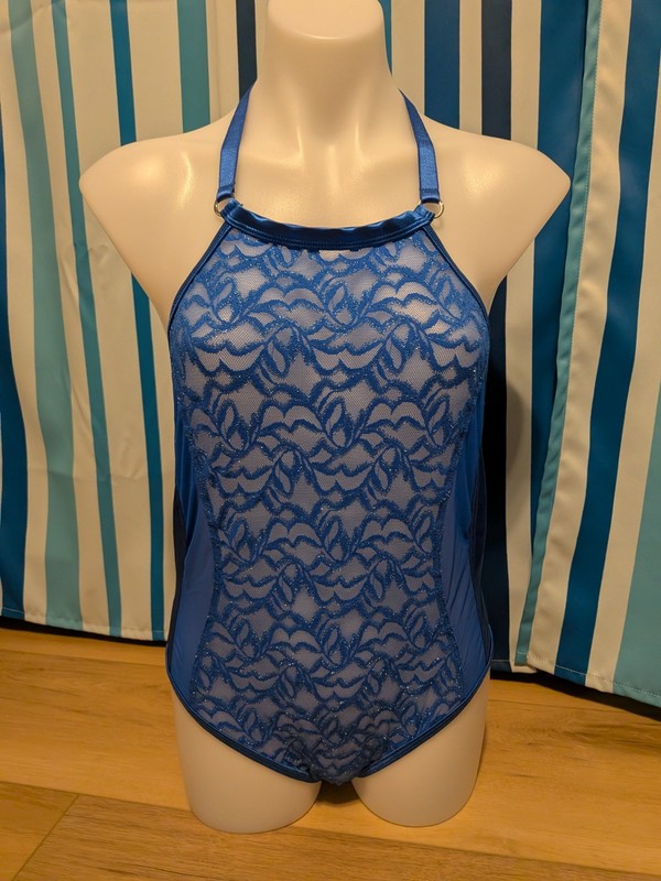 Crave Blue Body Suit Large