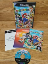 Mario Party 7 (Nintendo GameCube, 2005) Complete With Manual Inserts