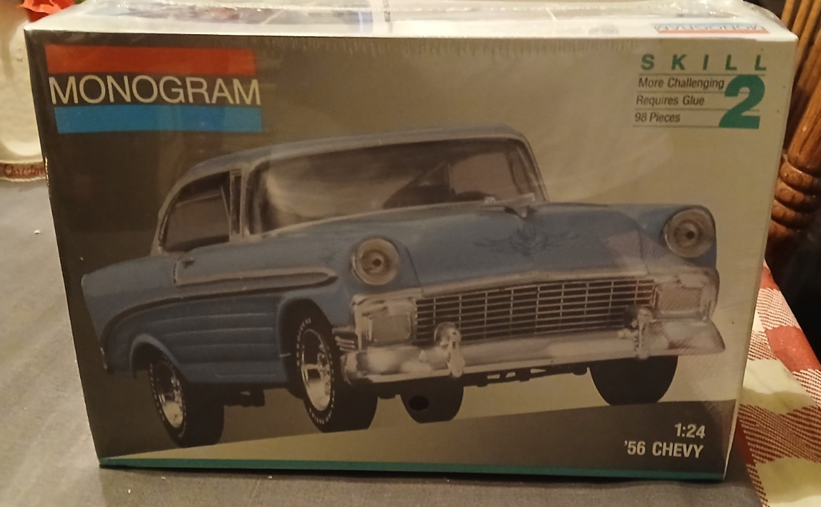Monogram 1/24 56 Chevy Model Car Kit Factory 2239 for sale online