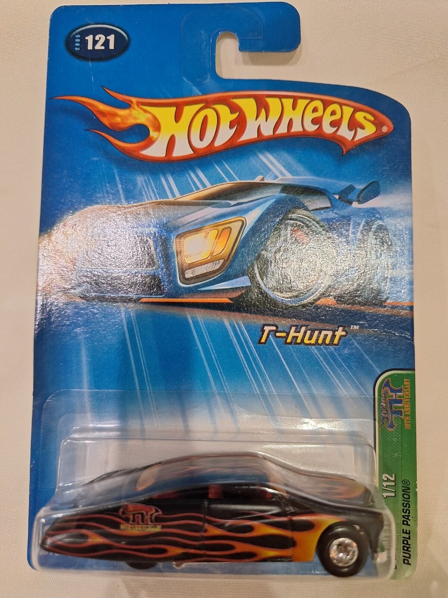 PURPLE PASSION SUPER Treasure Hunt Hot Wheels 2005 Black Flames