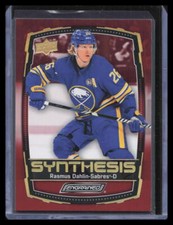 2023-24 Upper Deck Engrained #S-6 Rasmus Dahlin Synthesis Red