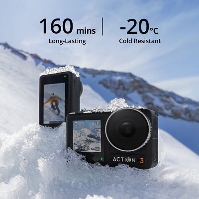 DJI Osmo Action 3 Adventure Combo Action Camera 4K DJI Osmo Action 3 Adventure Combo Action Camera 4K