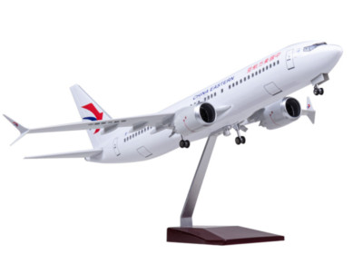 47CM 1:85 CHINA EASTERN BOEING 737 MAX Passenger Plane Landing gear  Resin Model