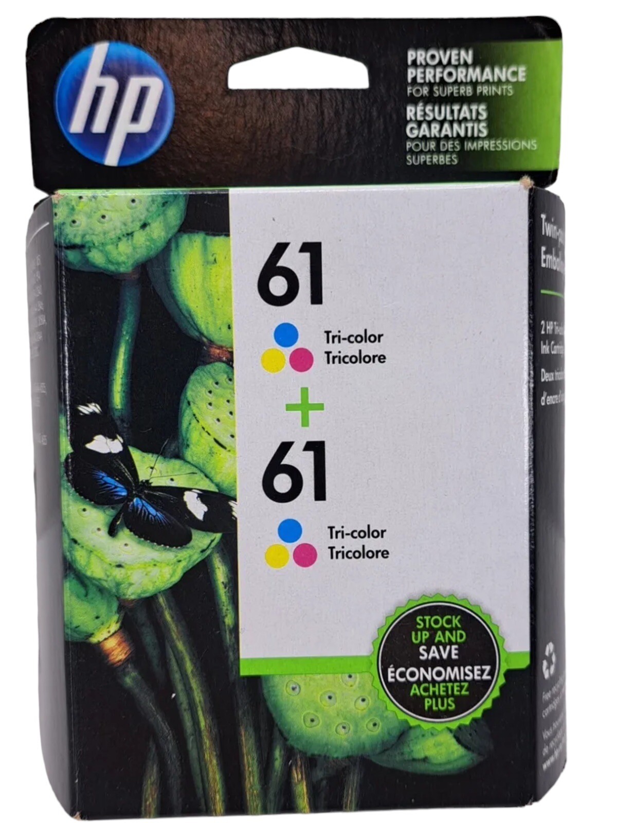 HP 61 Black and 61 Tricolor Ink Cartridges Expired on Sep 2017Only 61 Tricolor 696570552287 eBay