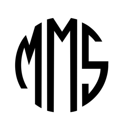 Custom Monogram Decal With - Oracal 651 Permanent Vinyl - Decor Home Many Sizes