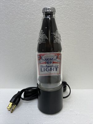 Vintage 1982 Budweiser Light (Bud Light) Advertising Lighted