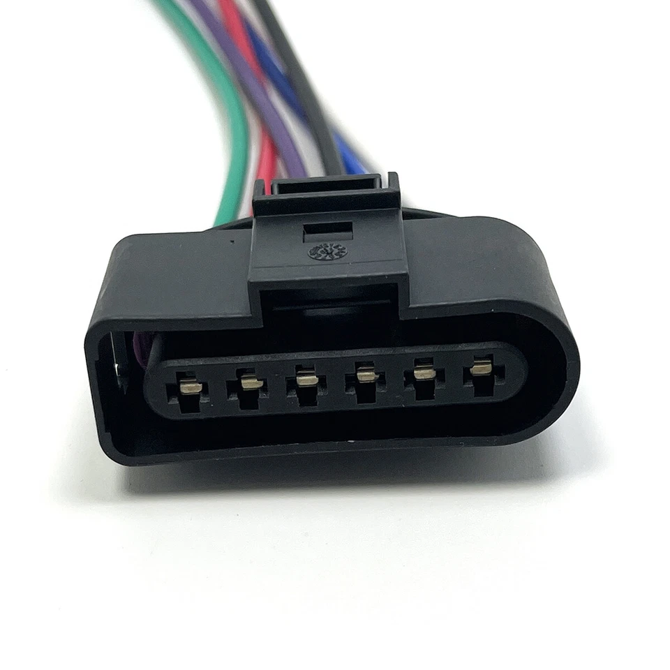 0EM 6 pines conector enchufe carcasa para VW AUDI SKODA SEAT 1J0973726 1J0 973 726 Foto 3 de 4
