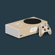 Xbox Series S Vinyl Skin & 2x Controller Skins, Star Wars Themed.