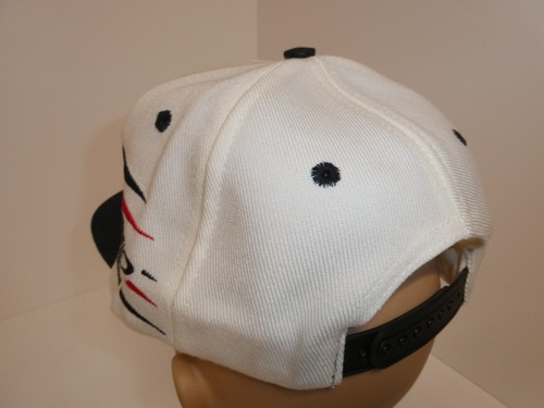 Vintage 1990er Chicago Blackhawks Hockey Logo Lok Leichtathletik Spike Snapback Mütze Kappe - Bild 8 von 21