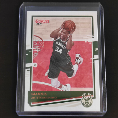 Giannis Antetokounmpo  -  2020-21 Panini Donruss - Base - Milwaukee Bucks - NBA