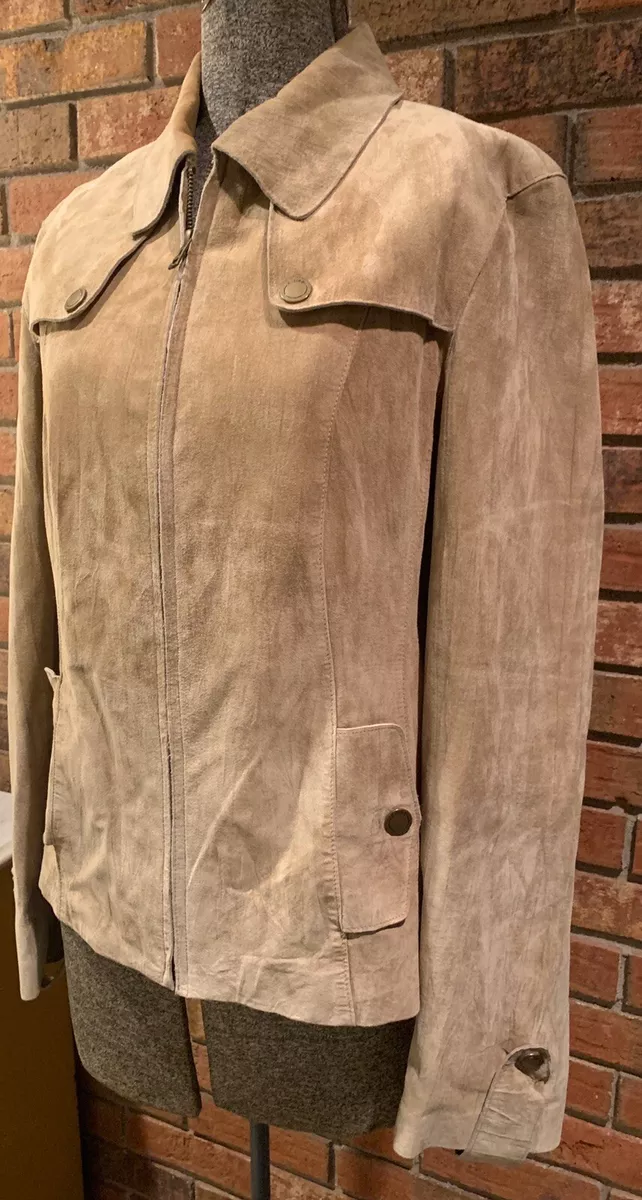 Anne klein sales suede jacket