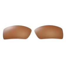 Walleva Polarized Brown Replacement Lenses For Oakley Gascan Sunglasses
