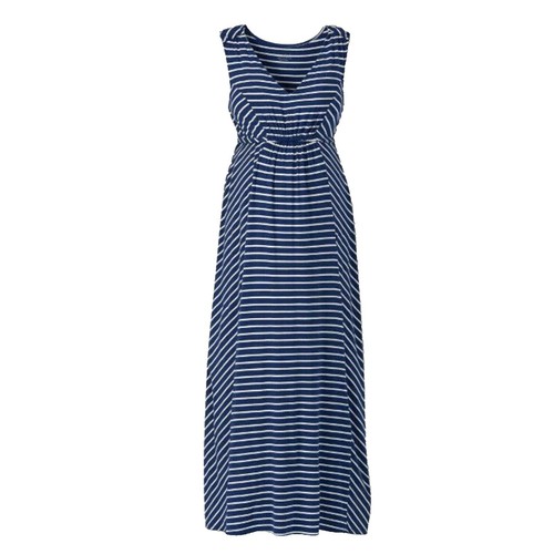 princess polly baby blue dress Motherhood Maternity Starburst Print Summer Dress Size Medium Navy Blue  Pink M