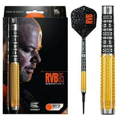 Target Raymond Van Barneveld RVB GEN 2 95% Tungsten Dartset Dartpfeile 17g, 19g