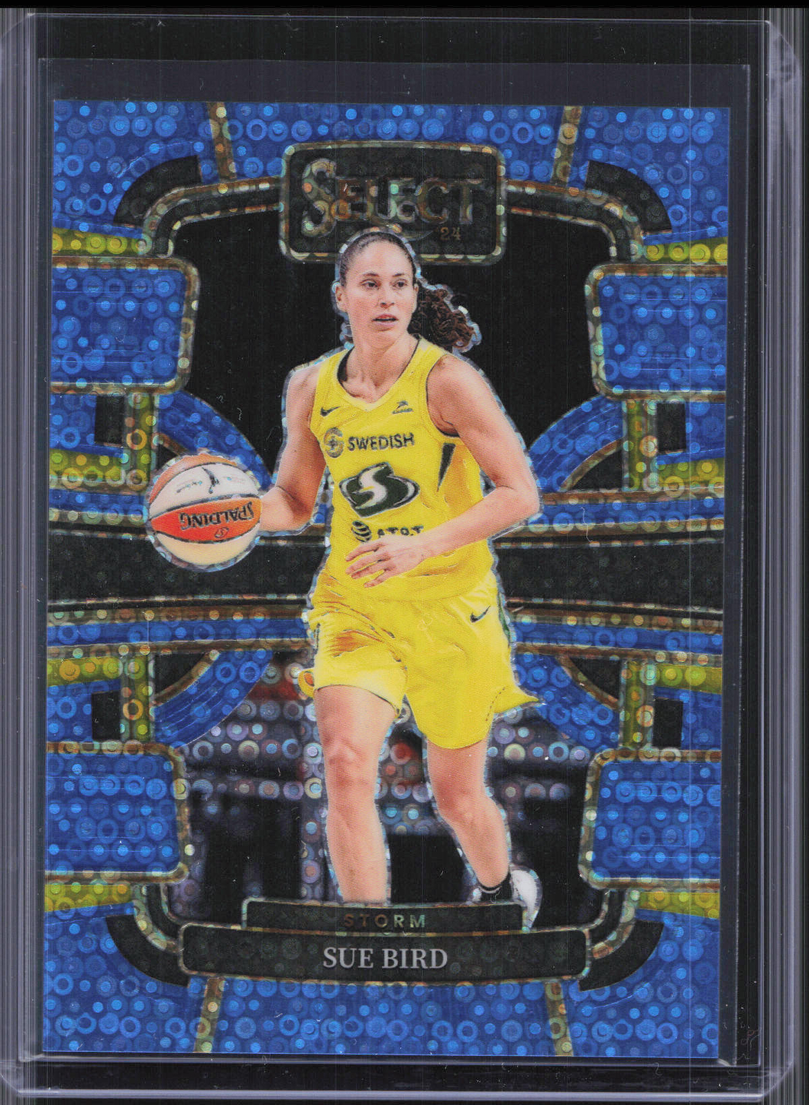 2024 Panini Select WNBA #30 Sue Bird Light Blue Disco Prizms RG21 #/125