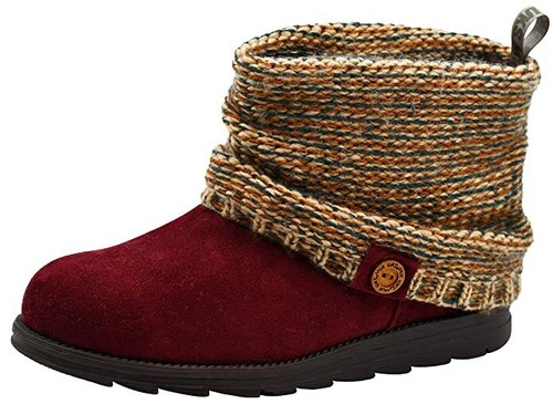 MUK LUKS WOMEN'S PATTI WARM FLAT ANKLE 