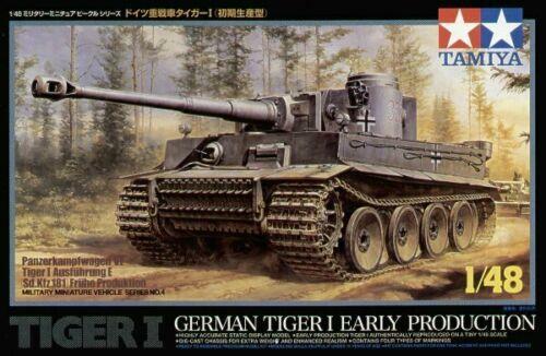 Tamiya 32504 Tiger I Early Production Plastic Model Kit 1/48