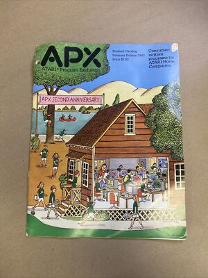 APX Atari Program Exchange Summer Edition 1983 Product Catalog