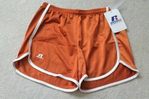 Shorts sólido Russell Athletic Poliéster para mulheres
