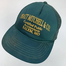 Pratt Mitchell & Co Salem Missouri Trucker Ball Cap Hat Snapback