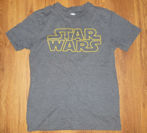 Mens X-Large Gray Star Wars George Lucas Old Navy T-Shirt